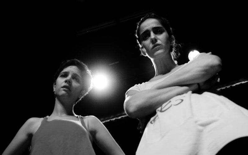 H Μαρίνα Μανδρή και η Άντρεα Ζένιου 