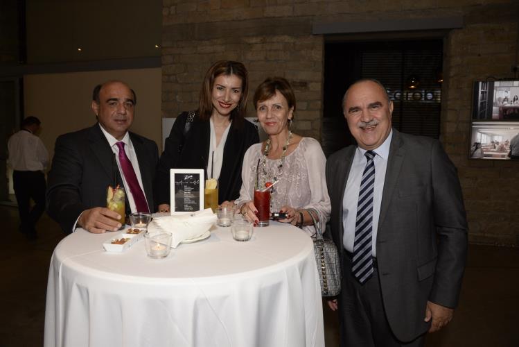 Ο Χριστόδουλος Αγκαστινιώτης, η Ειρένα Γεωργιάδου, η Αθηνά  Κυριακίδου και ο Ανδρέας Μιχαηλίδης 