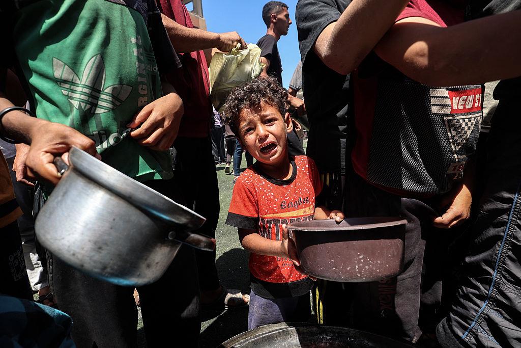 5238187234983767 Gaza child via GettyImages-2216050794
