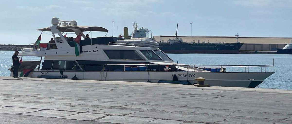 Παραμένει στη μαρίνα Αγίας Νάπας λόγω βλάβης το σκάφος από στολίσκο για Γάζα-Αναχώρησαν ήδη τέσσερα από τα έντεκα άτομα που επέβαιναν
