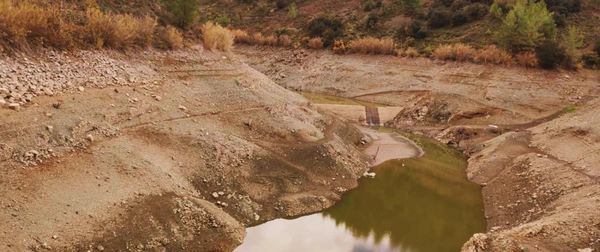 Στέρεψε και το φράγμα της Βυζακιάς, ανησυχούν οι αγρότες-Κόβουν το νερό ανά έξι ώρες σε χωριά της Δυτικής Λευκωσίας