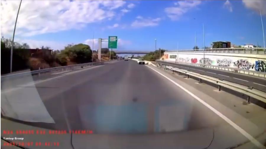 Οδηγός στον αυτοκινητόδρομο μπήκε στο αντίθετο ρεύμα κυκλοφορίας
