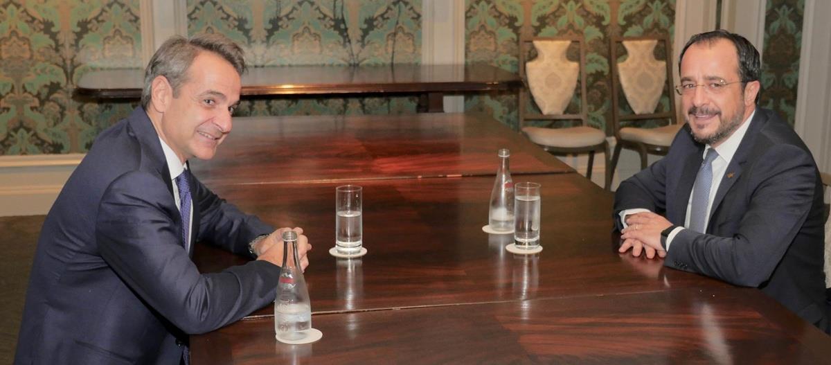 Ξεκάθαρο μήνυμα Μητσοτάκη-«Δεν θα δεχτούμε τετελεσμένα. Έχω εξαιρετική σχέση με τον Χριστοδουλίδη, αμοιβαίας εμπιστοσύνης» Ξεκάθαρο μήνυμα Μητσοτάκη-«Δεν θα δεχτούμε τετελεσμένα. Έχω εξαιρετική σχέση με τον Χριστοδουλίδη, αμοιβαίας εμπιστοσύνης»