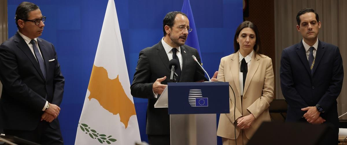 Ζήτησε ρεαλιστικούς ευρωπαϊκούς στόχους, έθεσε στο επίκεντρο την πρωτοβουλία της για τη Γάζα η Κύπρος στις Βρυξέλλες Ζήτησε ρεαλιστικούς ευρωπαϊκούς στόχους, έθεσε στο επίκεντρο την πρωτοβουλία της για τη Γάζα η Κύπρος στις Βρυξέλλες