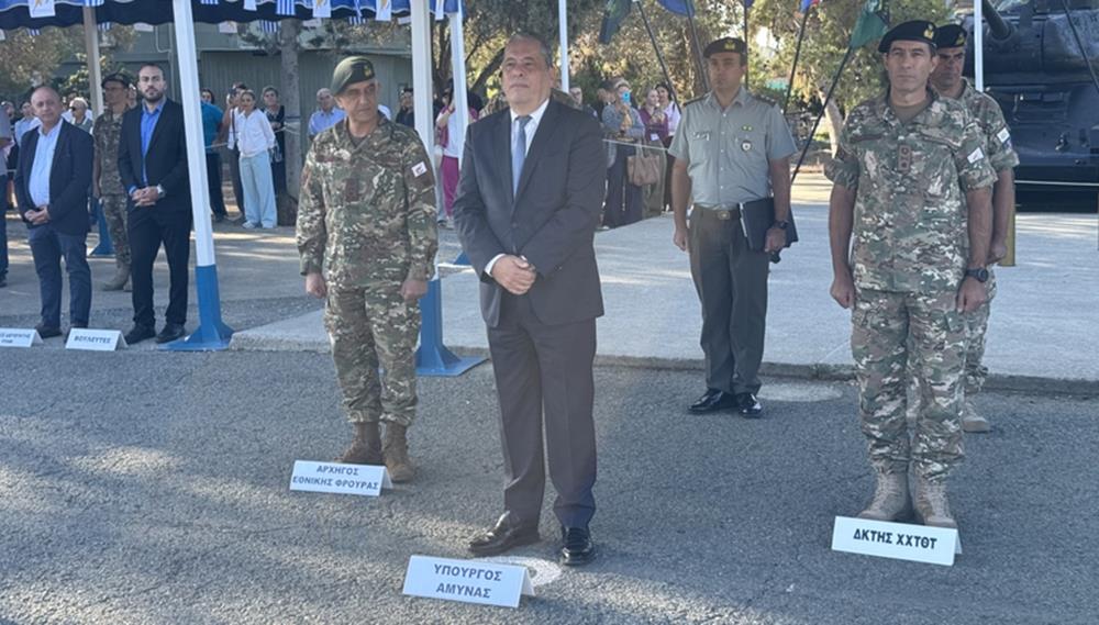 Το Yπ. Άμυνας θα συνεχίσει να ενισχύει την αποτρεπτική ισχύ της Κύπρου και να αναβαθμίζει την αμυντική θωράκιση Το Yπ. Άμυνας θα συνεχίσει να ενισχύει την αποτρεπτική ισχύ της Κύπρου και να αναβαθμίζει την αμυντική θωράκιση