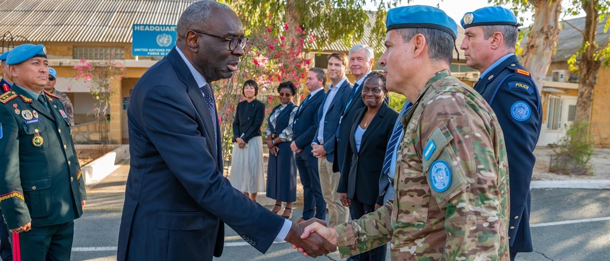 Πρώτη συνάντηση του Προέδρου με νέο Ειδικό Αντιπρόσωπο του Γκουτέρες Πρώτη συνάντηση του Προέδρου με νέο Ειδικό Αντιπρόσωπο του Γκουτέρες