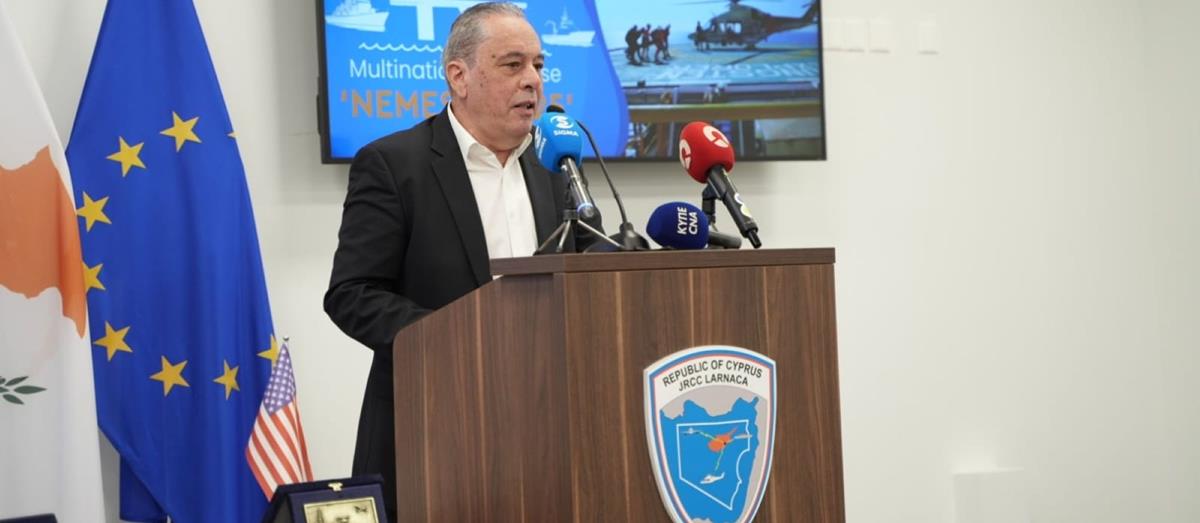 Για «γεωπολιτική αναβάθμιση της Κύπρου μίλησε ο Πάλμας στην πολυεθνική άσκηση «Nέμεσις 2025»