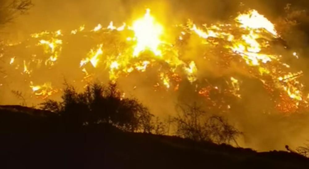 Πυρκαγιά σε ξηρά χόρτα στον Κοτσιάτη