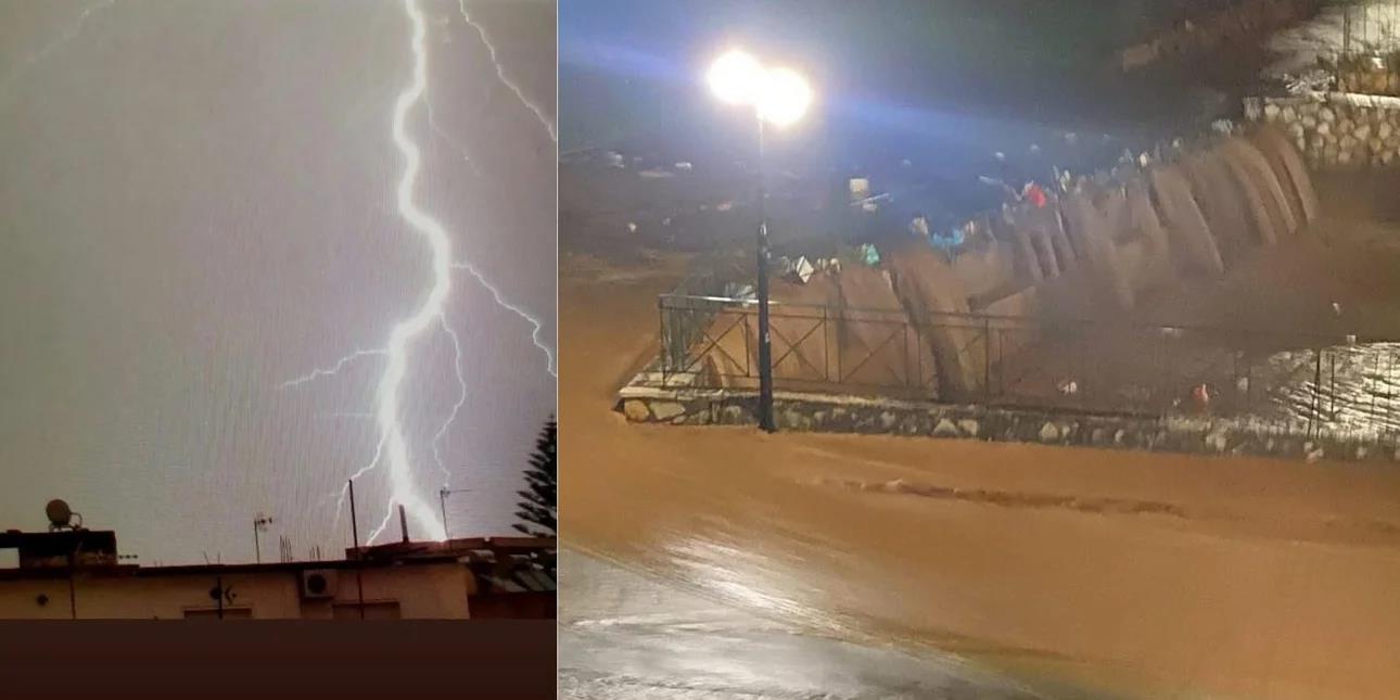 Μεγάλα προβλήματα στην Ελλάδα λόγω κακοκαιρίας-Ποτάμια οι δρόμοι, πλημμύρισαν υπόγεια