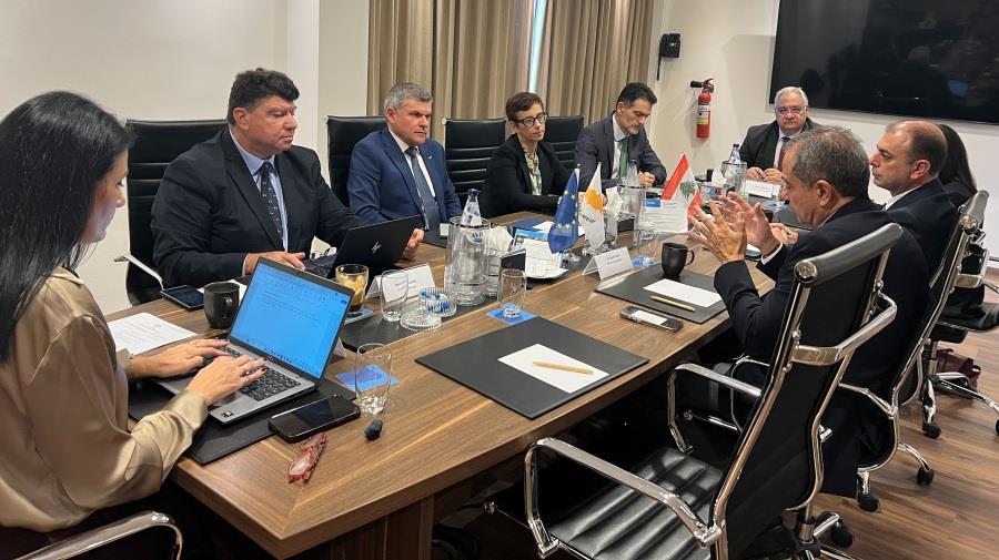 Τρόπους ενίσχυσης ενεργειακής συνεργασίας Κύπρου και Λιβάνου συζήτησαν Παπαναστασίου-Saadi