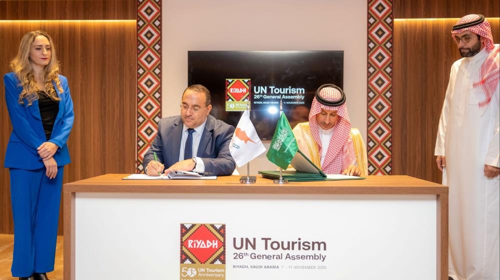 Cyprus-Saudi Arabia sign MoU to boost cooperation in the tourism sector