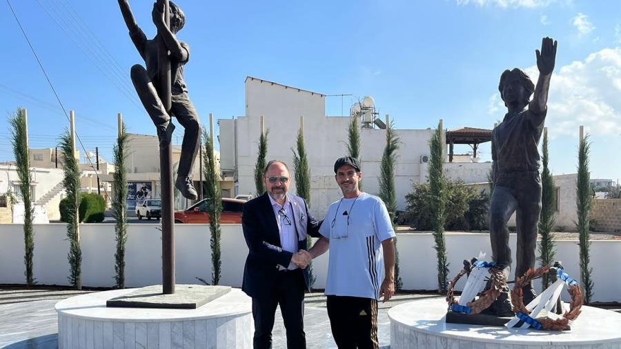 Τελέστηκε ο αγιασμός του μνημείου Ισαάκ και Σολωμού-«Έγιναν σύμβολα ελευθερίας για Κύπρο»