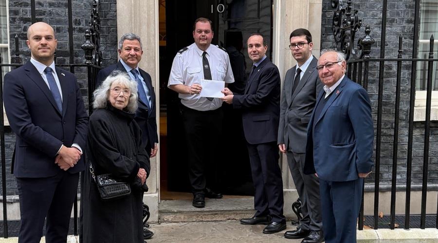 Επιστροφή στις διαπραγματεύσεις ζήτησε η Εθνική Κυπριακή Ομοσπονδία ΗΒ με επιστολές σε Στάρμερ και Τούρκο Πρέσβη