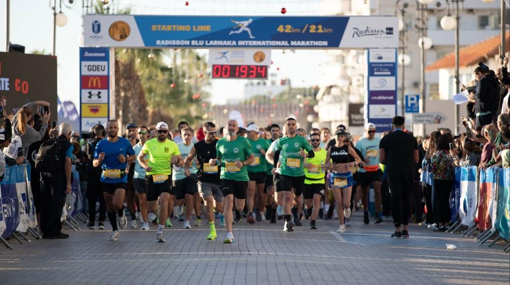 Record turnout at 8th Radisson Blu Larnaka International Marathon