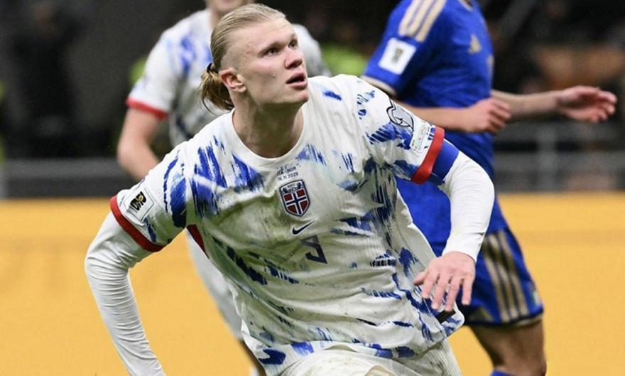 Ιστορικές επιδόσεις για Χάαλαντ με τη Νορβηγία