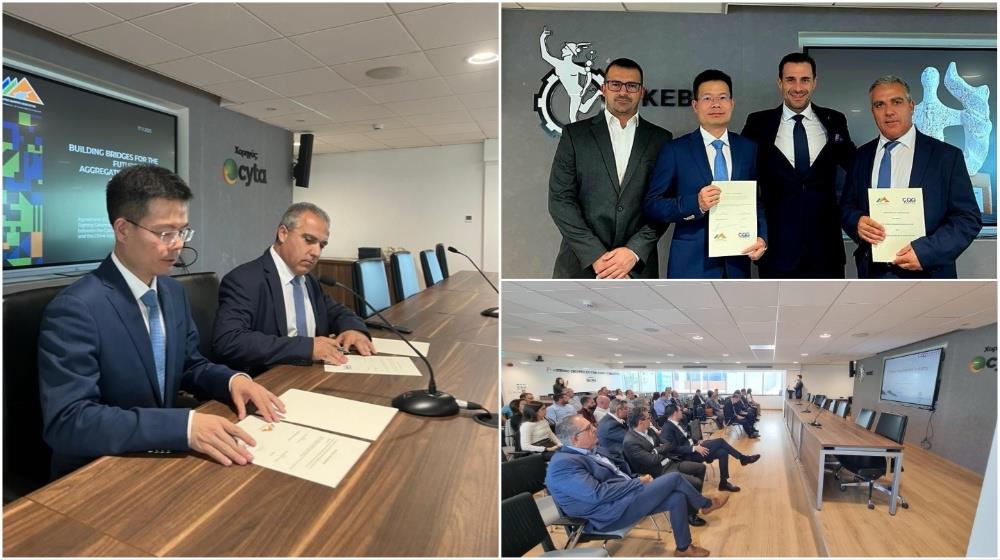 Cyprus Quarries Association and China Aggregates Association sign Memorandum of Cooperation