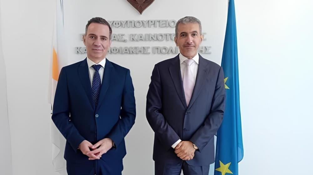 Nicodemos Damianou meets with Saudi Arabia’s Ambassador to Cyprus

