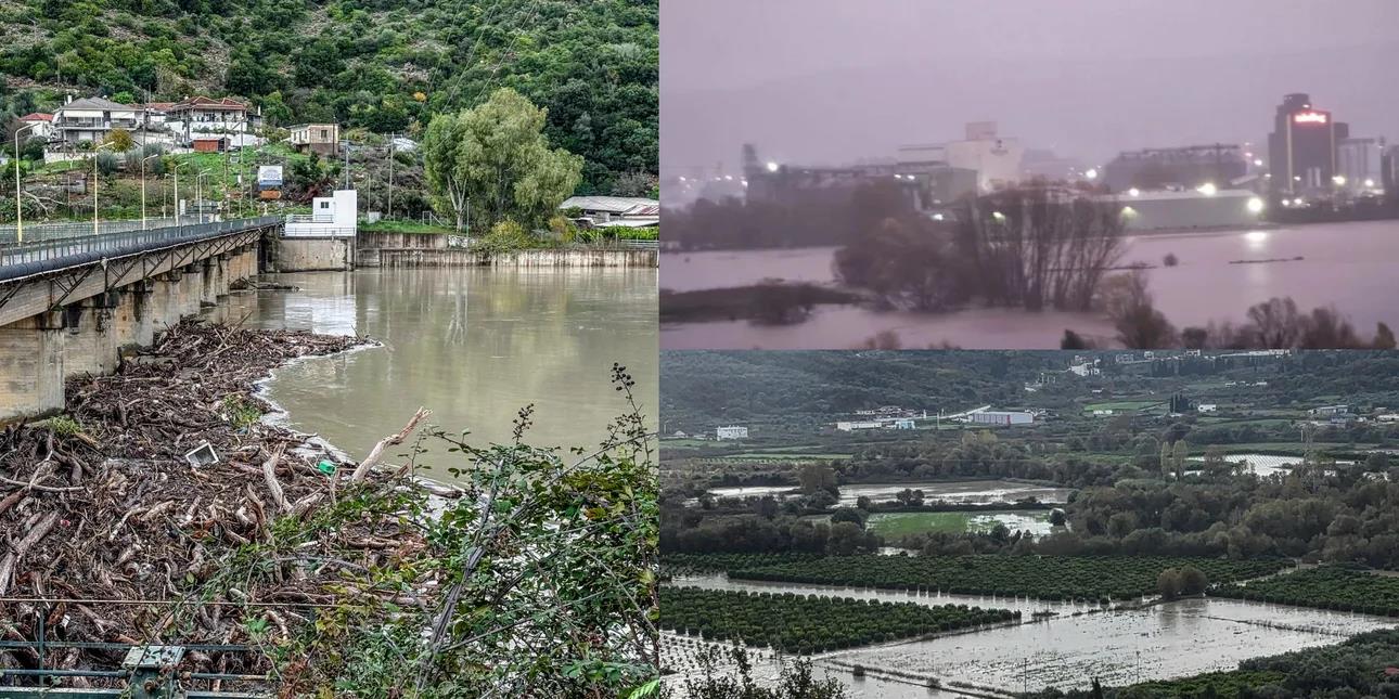 Σάρωσε η κακοκαιρία τη δυτική Ελλάδα-Πλημμύρες, κατολισθήσεις και ακραίος όγκος νερού