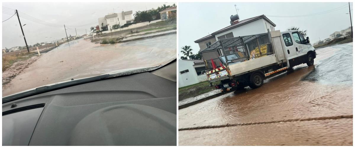 Προβλήματα από την κακοκαιρία στη Λευκωσία-Επιχειρεί για αντλήσεις υδάτων και άνοιγμα φρεατίων η Πυροσβεστική