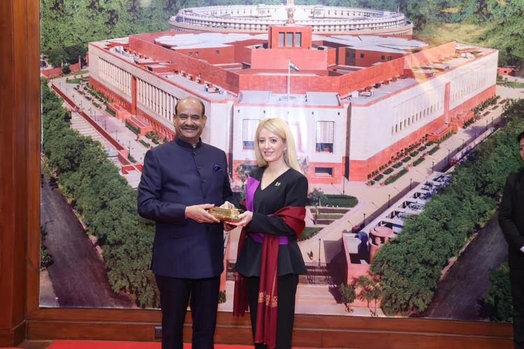 Mε συνάντηση με Προέδρο Κάτω Βουλής ολοκληρώθηκε η επίσκεψη Αννίτας στην Ινδία