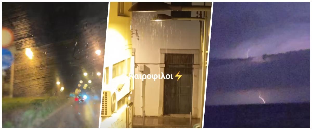 Βροχές καταιγίδες και χαλάζι φέρνει η ADEL-Σε ισχύ η κίτρινη προειδοποίηση