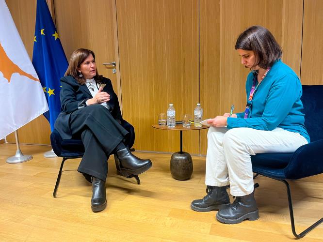 Ανέλυσε τις προτεραιότητες της Κυπριακής Προεδρίας η Κασσιανίδου-«Η Κύπρος βάζει τον πολιτισμό στο προσκήνιο»