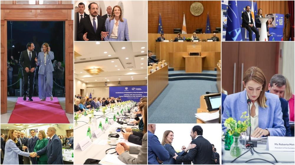 Roberta Metsola’s visit to Cyprus ahead of country's Presidency of the EU Council (pics)
