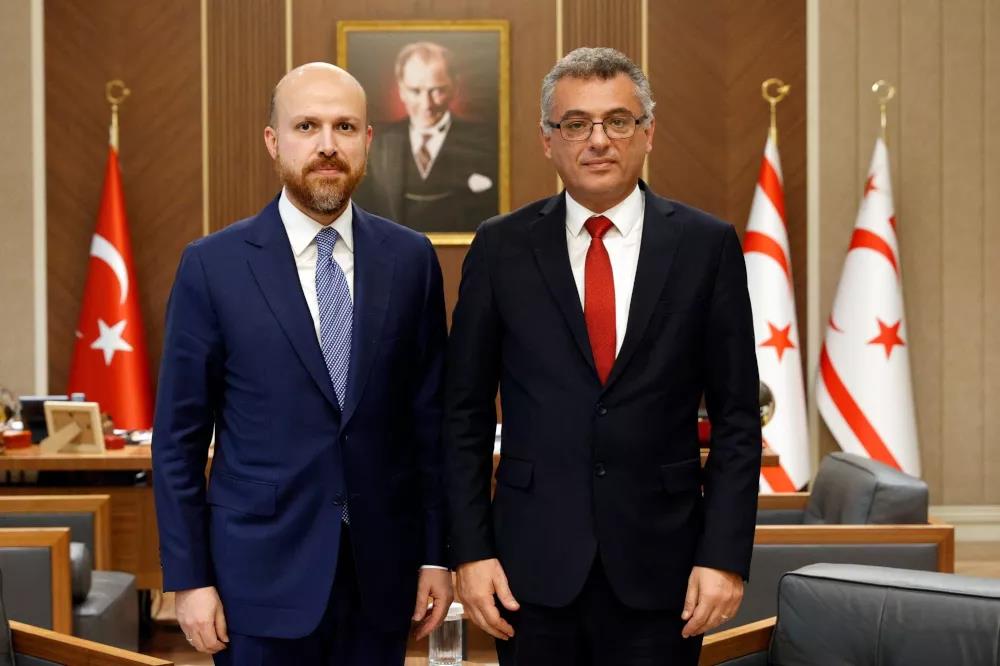 Στα κατεχόμενα ο γιος του Ερντογάν, συναντήθηκε με τον Έρχιουρμαν