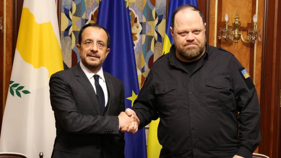 Διαβεβαίωσε πως το Ουκρανικό θα είναι προτεραιότητα για την Κυπριακή Προεδρία ο Χριστοδουλίδης