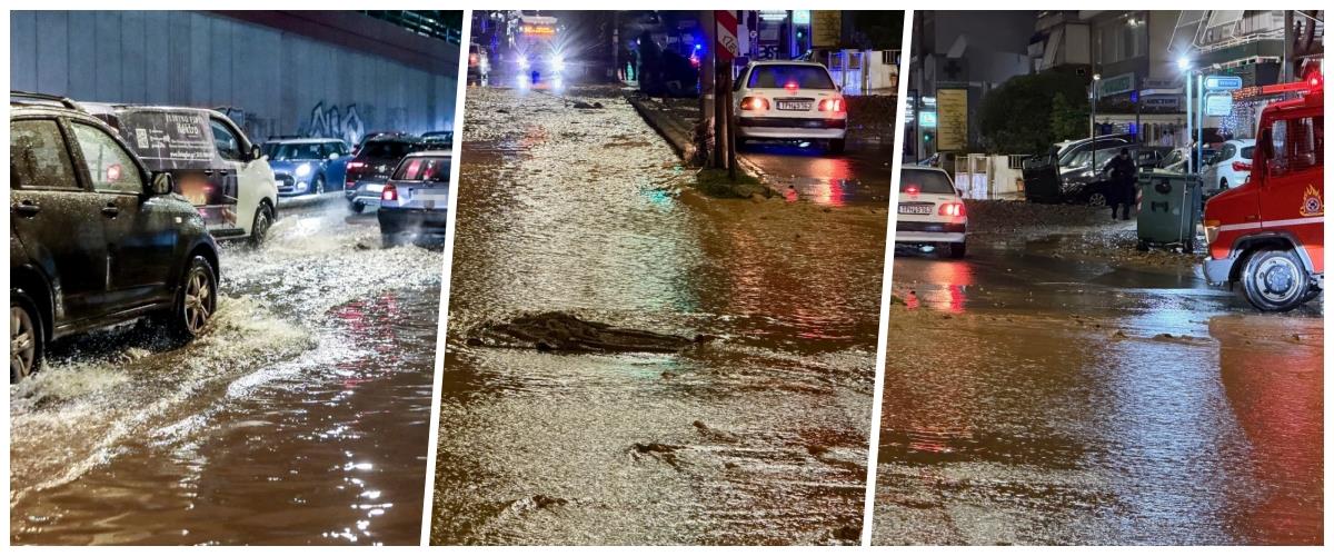 Στο έλεος του Byron η Ελλάδα-Παρασύρθηκαν και βούλιαξαν οχήματα, έπεσαν οικοδομές, δρόμοι έγιναν ποτάμια (vid&pics)