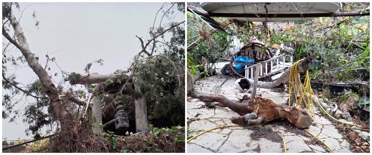 Έντονα καιρικά φαινόμενα από την επέλαση του «Byron», καταιγίδες σε Λευκωσία και Λάρνακα-Ανεμοστρόβιλος έπληξε την Τάλα