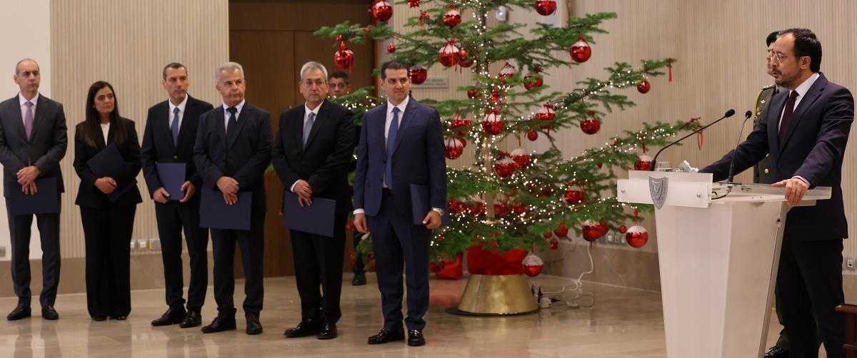 Ξεκάθαρο μήνυμα Προέδρου στην ορκωμοσία των νέων υπουργών-«Όλοι είμαστε υπόλογοι στον Κυπριακό λαό και σε κανένα άλλο»