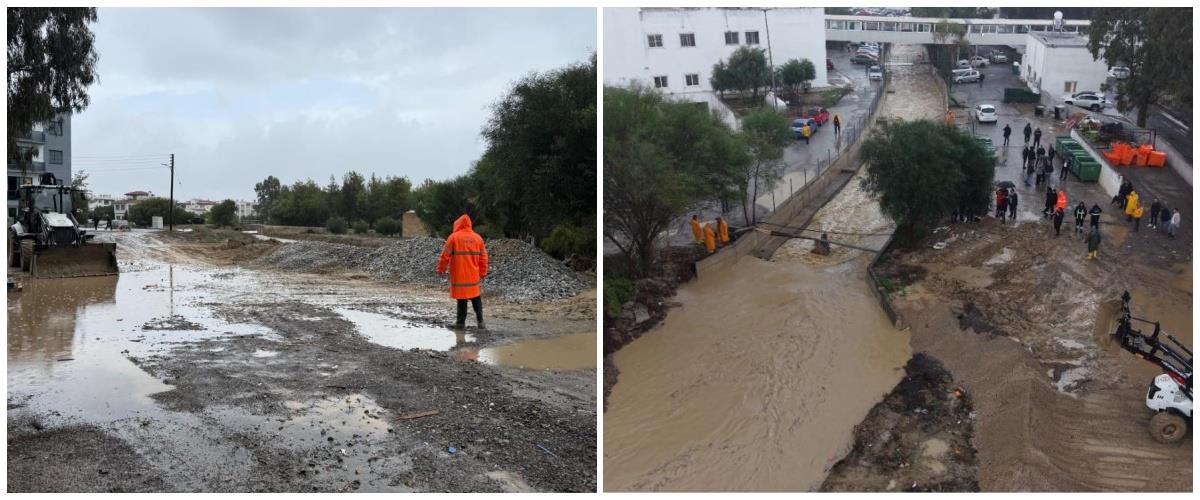 Συνομίλησε με Ερχιουρμάν για τα ακραία καιρικά φαινόμενα στα κατεχόμενα ο Πρόεδρος-Εξέφρασε ετοιμότητα για βοήθεια
