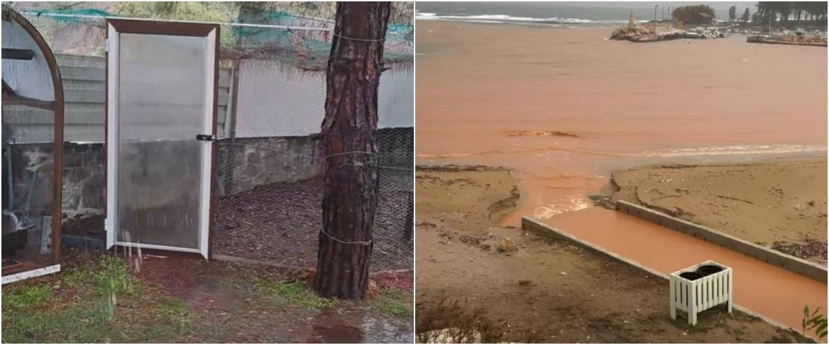 Πλημμύρισαν υποστατικά και βάρκες, αποκόπηκαν δέκα δέντρα σε Λάρνακα και ελεύθερη Αμμόχωστο