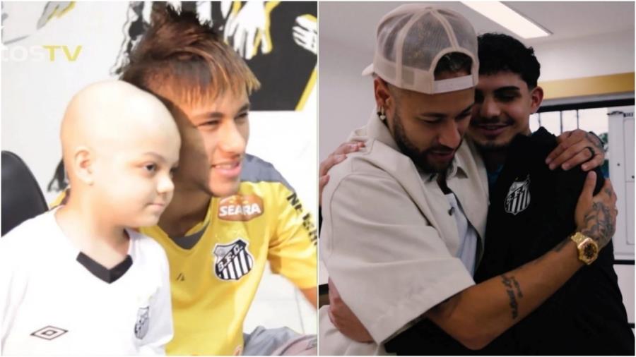 Ο Νεϊμάρ ξανασυναντά το αγόρι με λευχαιμία στο οποίο αφιέρωσε έναν πανηγυρισμό το 2012