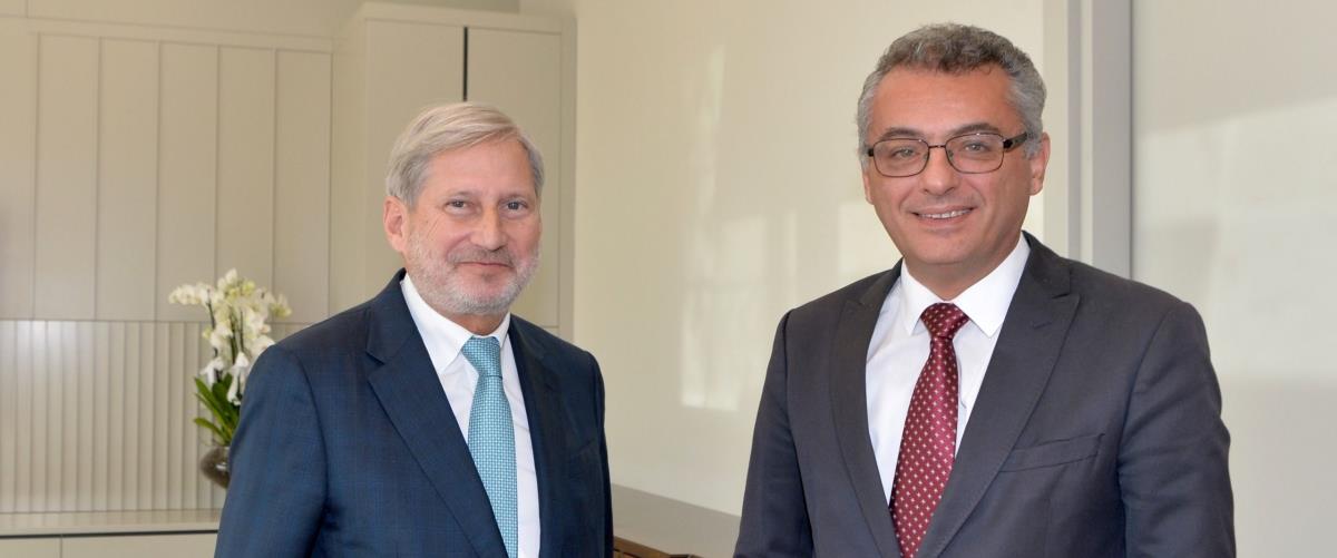 Σένγκεν, άμεση επαφή με ΕΕ, GSI, χαλλούμι στα θέματα που έθεσε σε Χαν ο Έρχιουρμαν