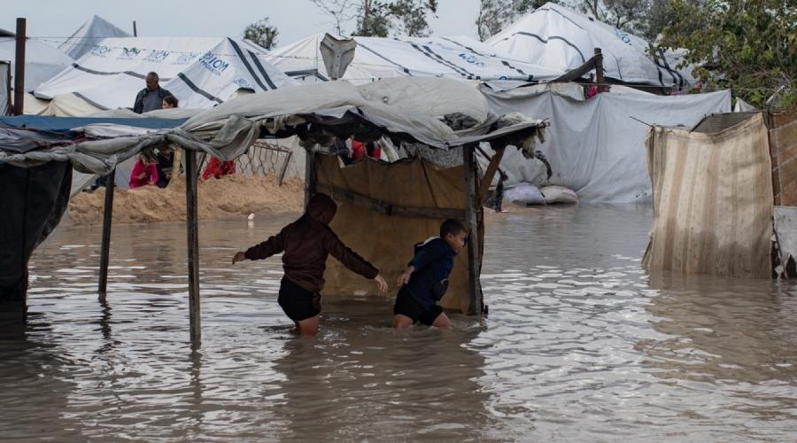 Η κακοκαιρία Byron χτύπησε τη Γάζα-Τουλάχιστον 14 νεκροί και κατεστραμμένα σπίτια