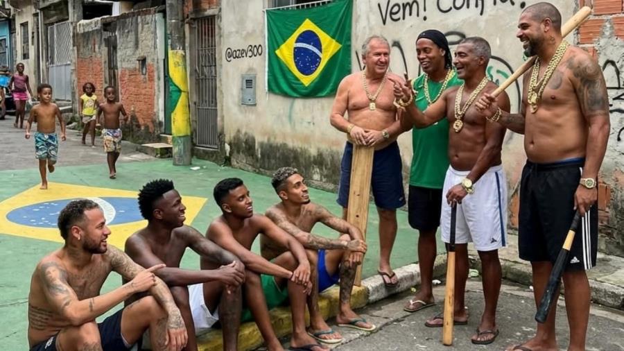 «Αν δεν το κερδίσουμε, την... βάψαμε»-Ο Ρομάριο «απειλεί» τους αστέρες της Βραζιλίας για το Παγκόσμιο Κύπελλο