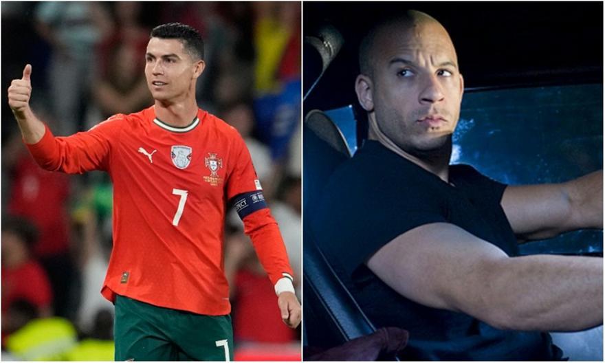 Ο Βιν Ντίζελ έριξε τη βόμβα-«Έχει γραφτεί ρόλος για τον Κριστιάνο Ρονάλντο στο Fast & Furious 11»