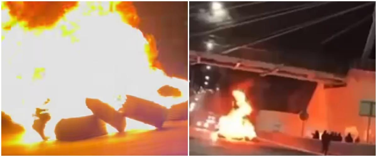 Φωτιές, ζημιές, κροτίδες και πετροπόλεμος σε Λευκωσία, Λεμεσό και Λάρνακα λόγω «ACAB»-Επτά συλλήψεις