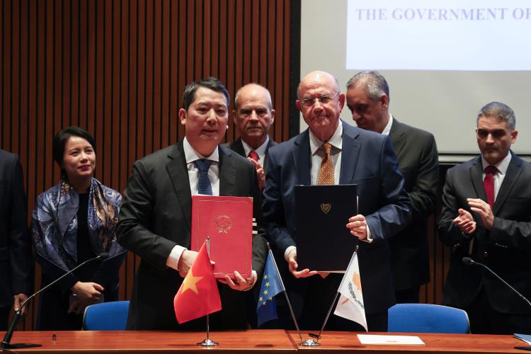 Κύπρος και Βιετνάμ υπέγραψαν Συμφωνία Αποφυγής Διπλής Φορολογίας