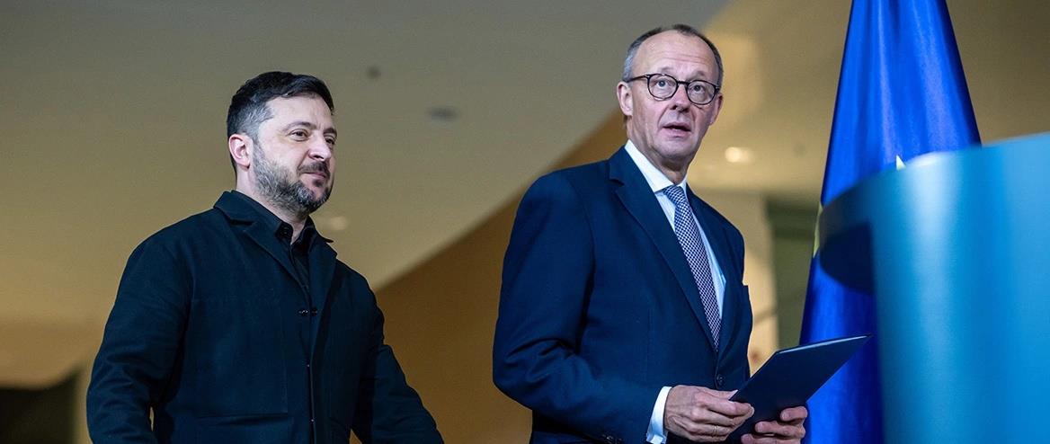 Μερτς και Ζελένσκι βλέπουν πρόοδο στο Ουκρανικό-Επώδυνες οι συνομιλίες για το εδαφικό, πιέζουν για το Ντονμπάς οι Αμερικανοί