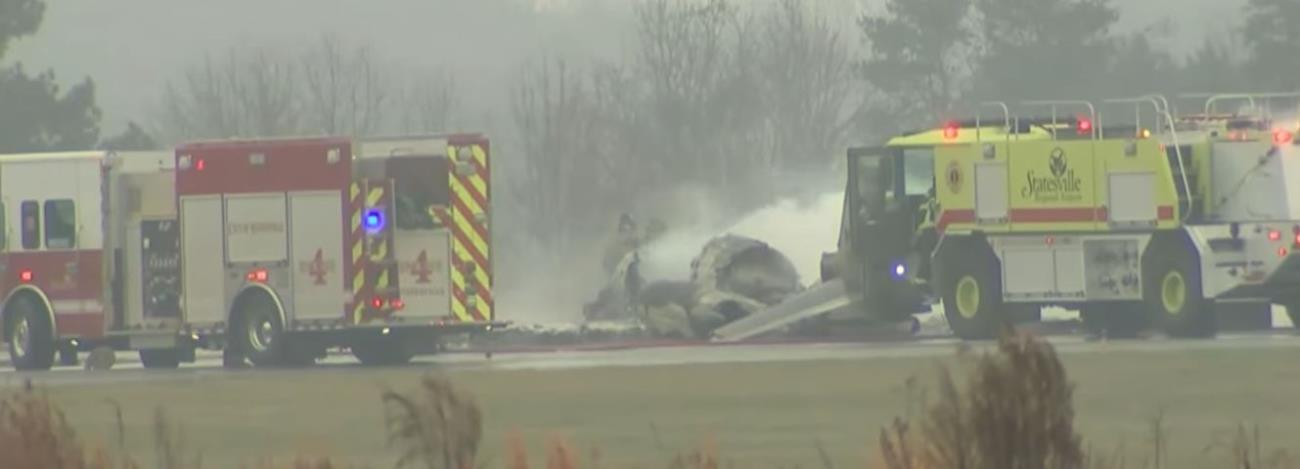 Συντριβή αεροσκάφους σε αεροδρόμιο των ΗΠΑ-Άγνωστος ο αριθμός των νεκρών