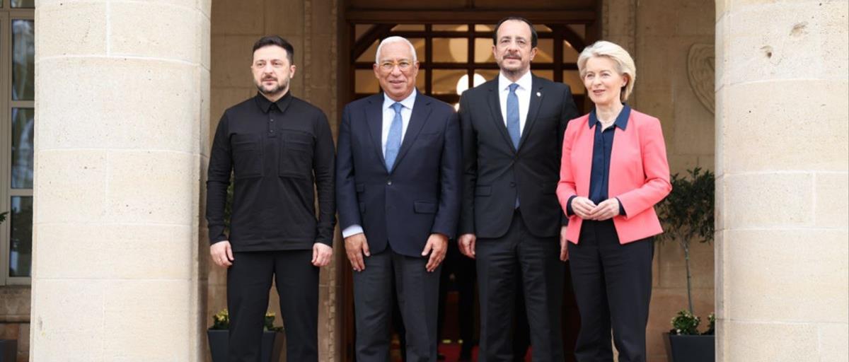 Ως Προεδρία του Συμβουλίου της EE, θα εργαστούμε για να παραμείνει ισχυρή η στήριξη στην Ουκρανία