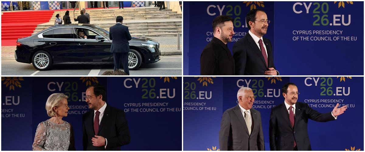 H ερώτηση για την κατοχή στον Ζελένσκι, η καθυστέρηση Κόστα, η έκπληξη της Ούρσουλα και οι… τετράποδοι επισκέπτες