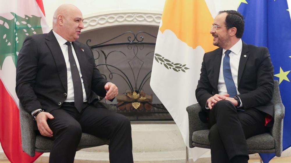 Presidents of Cyprus and Lebanon meet in Nicosia