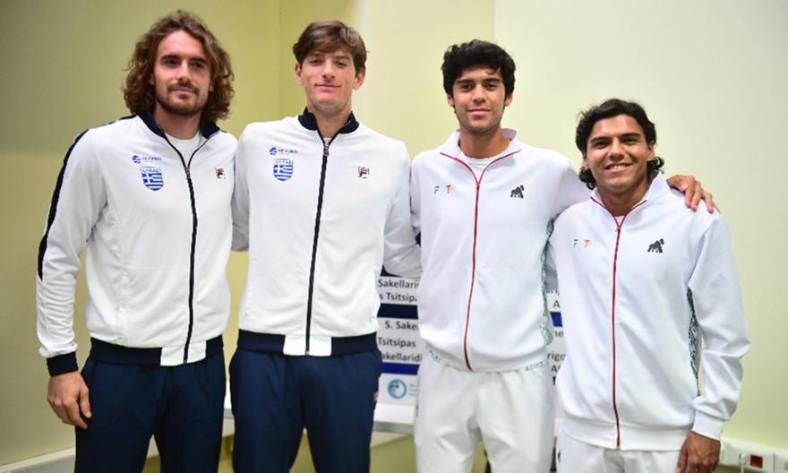 Davis Cup: Με όπλο την έδρα η Ελλάδα κόντρα στο Μεξικό για το πρώτο βήμα