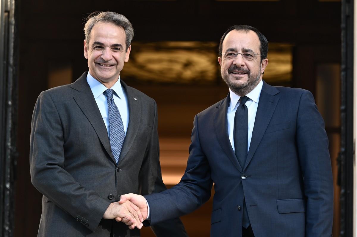 Τα είπαν τηλεφωνικώς Χριστοδουλίδης με Μητσοτάκη ενόψει της συνάντησης του Έλληνα Πρωθυπουργού με Ερντογάν

