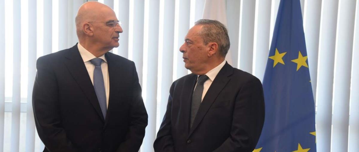 Επανέλαβε τη στήριξη στην Κύπρο ο Δένδιας-«Θα ήταν εθνικά ασυγχώρητο σε μια τόσο δύσκολή συγκυρία η Ελλάδα να της γυρίσει την πλάτη»