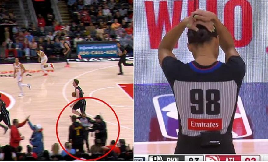 ΒΙΝΤΕΟ: Διαιτητής στο ΝΒΑ «τράκαρε» με κάμεραμαν και τραυματίστηκε
